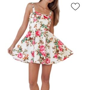 Ixia rose tea party garden dress
